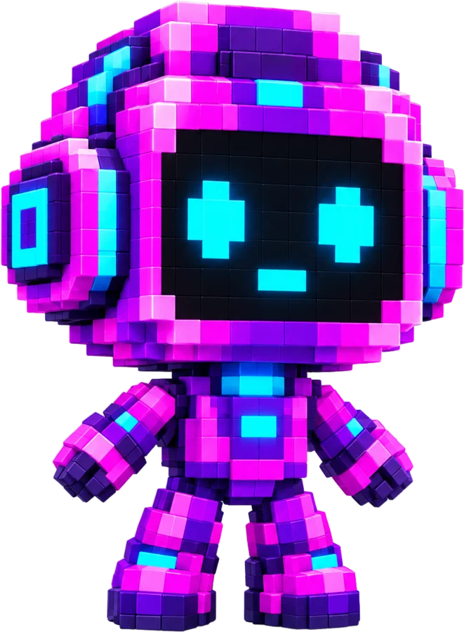 PIXORA character reference, full body